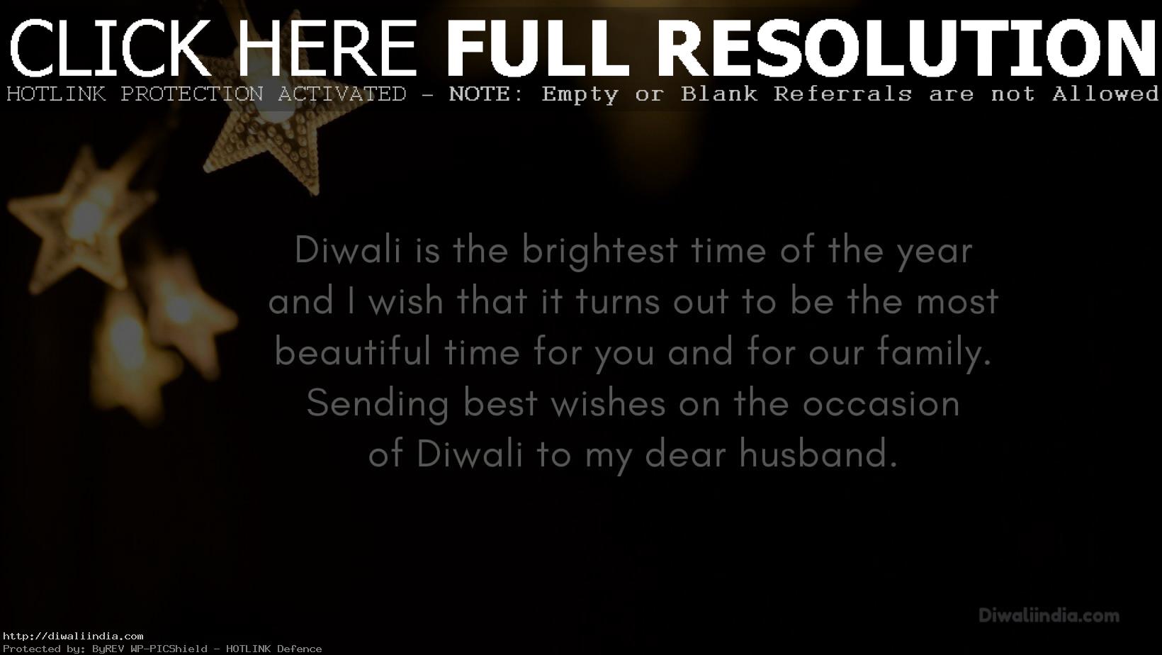 Diwali Wishes for Husband